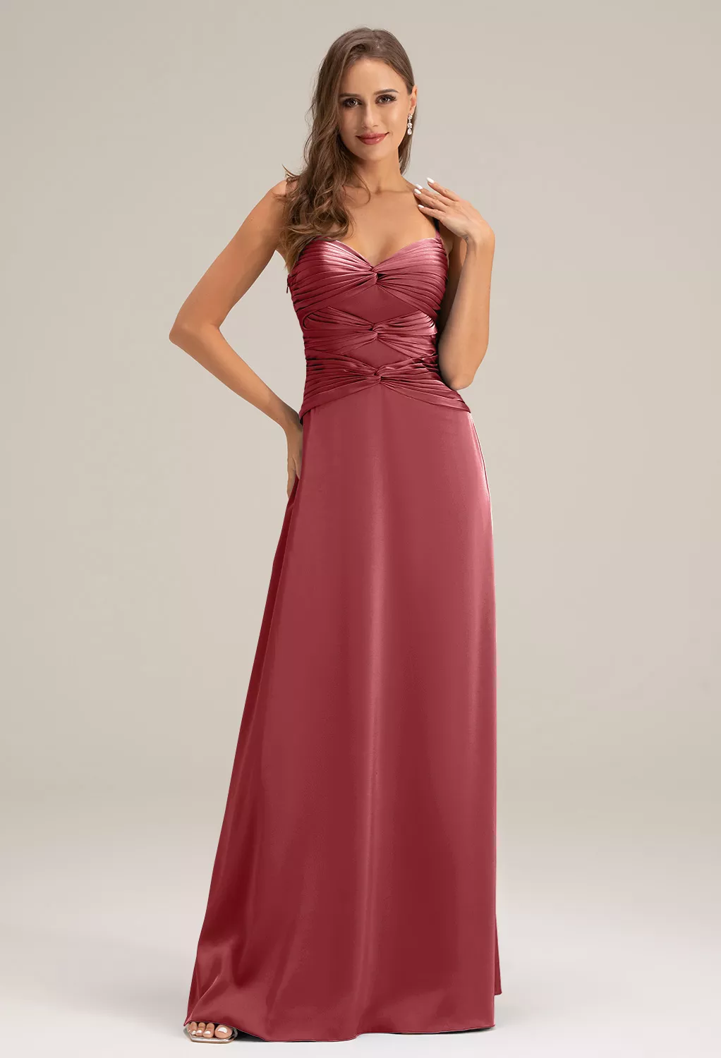 AW Selma Burgundy  Cocktail Wedding Guest Dresses